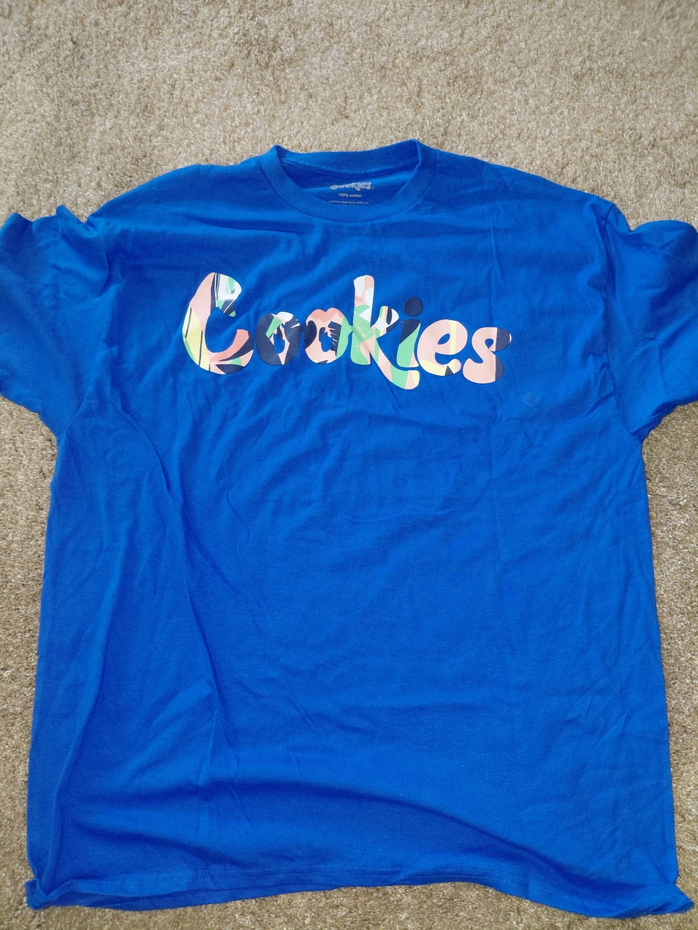 Zumiez Royal Blue Cookies Logo Tee